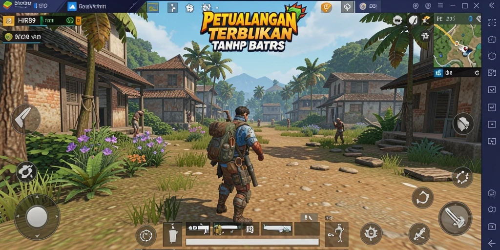Tampilan gameplay HR89 yang menakjubkan dalam dunia Open World.