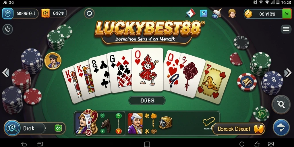 Tampilan gameplay LUCKYBEST88 dengan suasana yang seru.