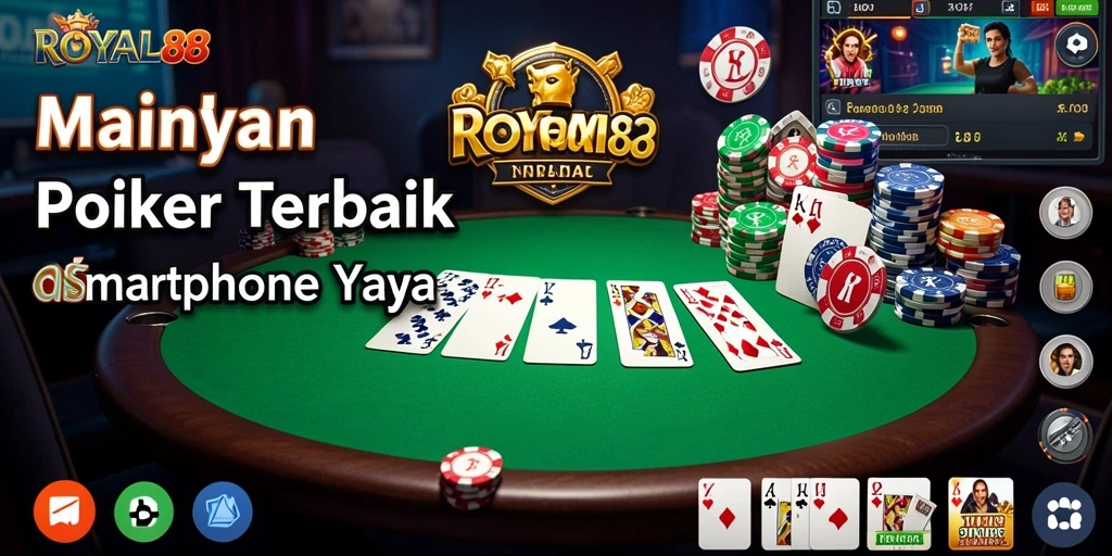 Tampilan gameplay utama ROYAL88 menunjukkan keseruan permainan Poker.